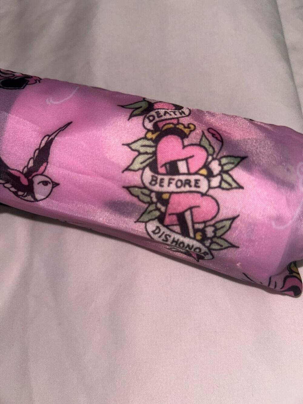 Ed Hardy Death Before Dishonor Compact Umbrella NWT - Picture 5 of 7
